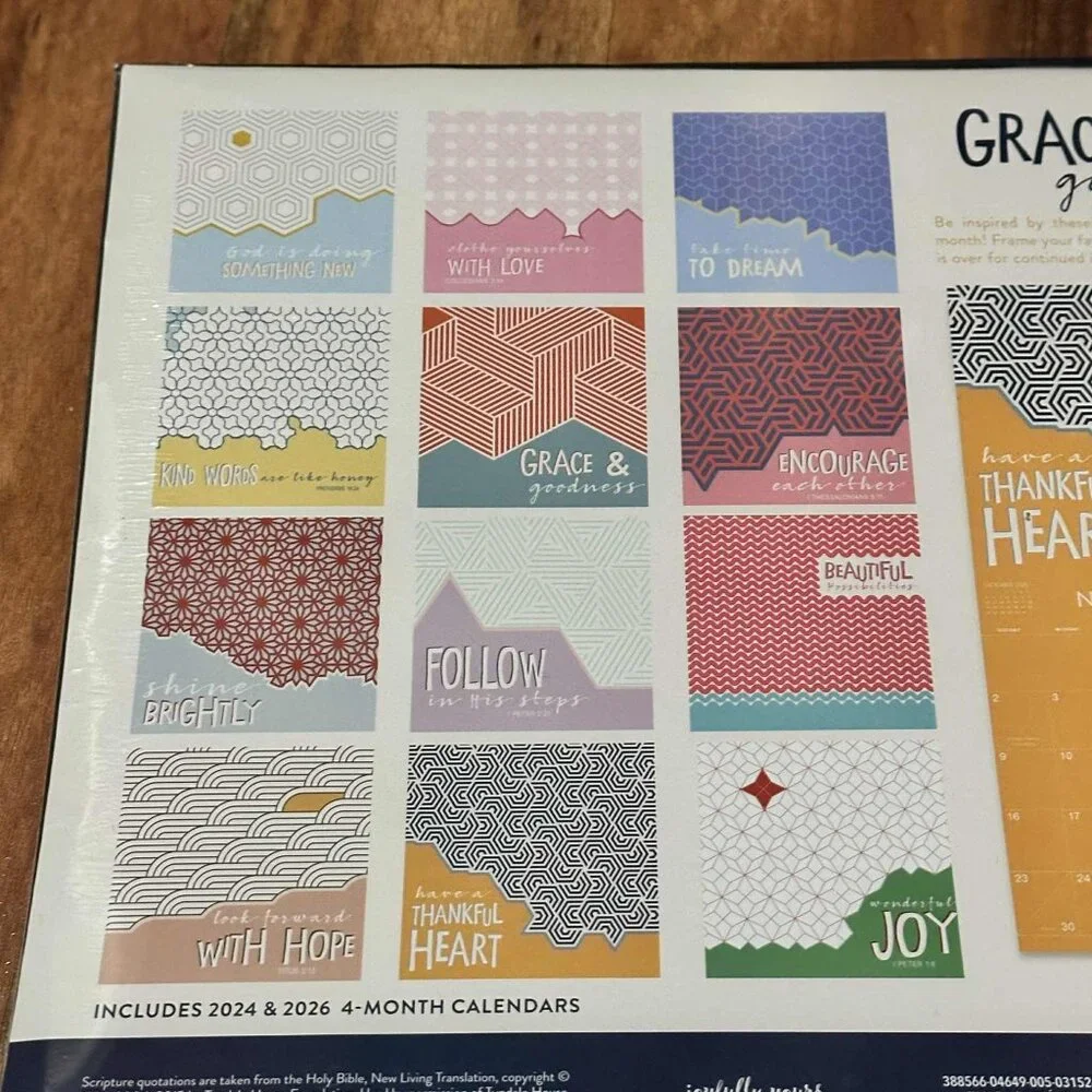 Boho style calendars